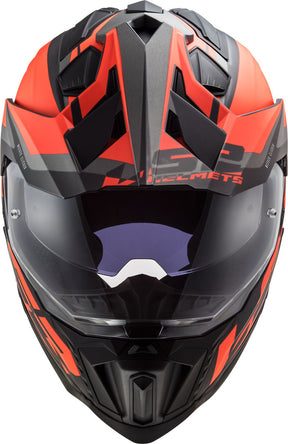 LS2 MX701 Explorer Alter Matt blk/fl/ora