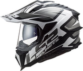 LS2 MX701 Explorer Alter Matt BLK/WHT