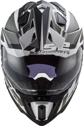 LS2 MX701 Explorer Alter Matt BLK/WHT