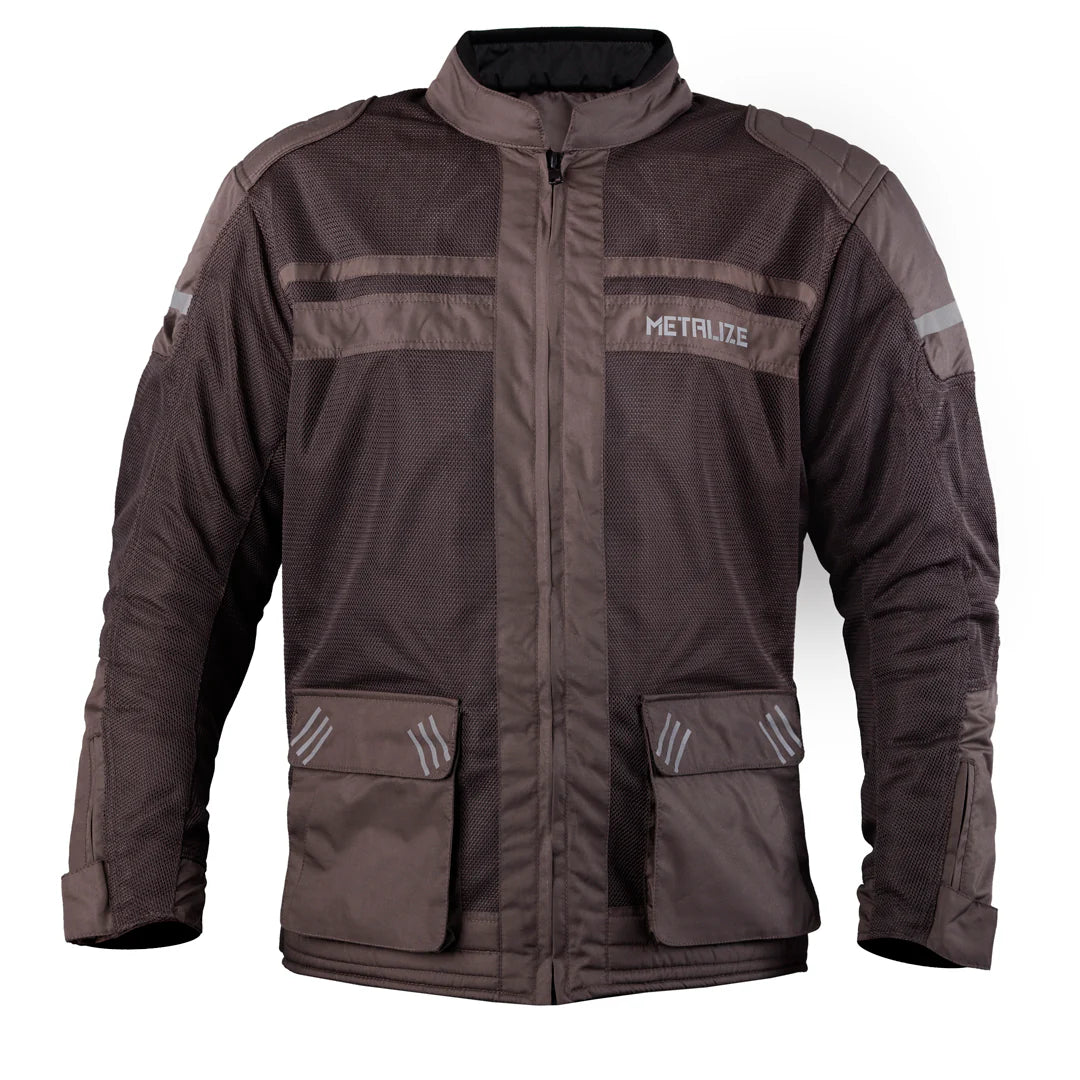 METALIZE 485 AIR FLOW BROWN JACKET MENS