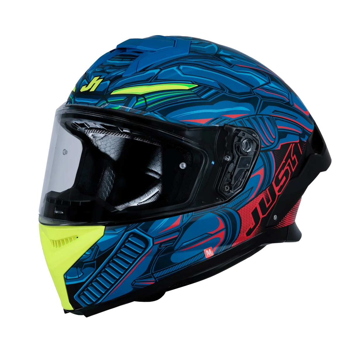 JUST1 J-STR Helmet - Titan Red / Blue / Black