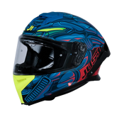 JUST1 J-STR Helmet - Titan Red / Blue / Black