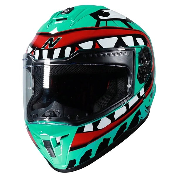 Nitro N700 Helmet - Big Mouth Aqua