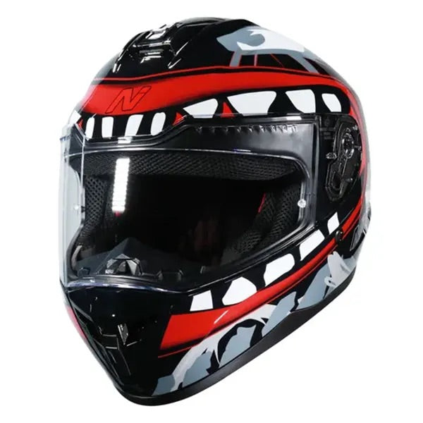 Nitro N700 Helmet - Big Mouth Black / Gunmetal