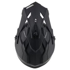 SGI Rapid Youth MX Matt Black Motocross Helmet - YM