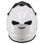 SGI Vortex MX Gloss White Motocross Helmet