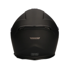 SGI Titan Black Open Face Motorcycle Helmet