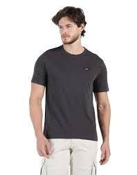Royal Enfeild The Badge Tee - Charcoal