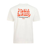 Royal Enfeild The Knockout Tee White