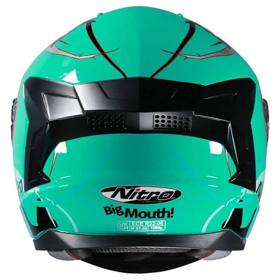 NITRO BIG MOUTH AQUA RED WHT