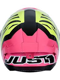 JUST1 J-STR TIGER RED YELLOW BLACK GLOSS