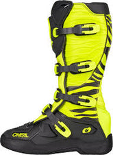 O Neil Boots 3SRS MX Zebra Blk/Neon Yellow