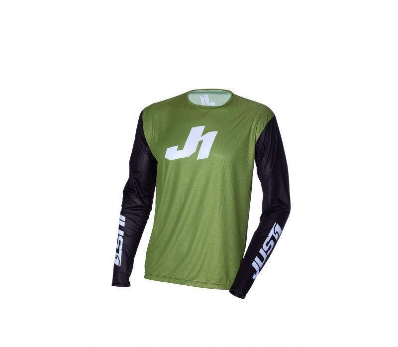 JUST1 JERSEY J-ESSENTIAL ARMY BLACK WHITE