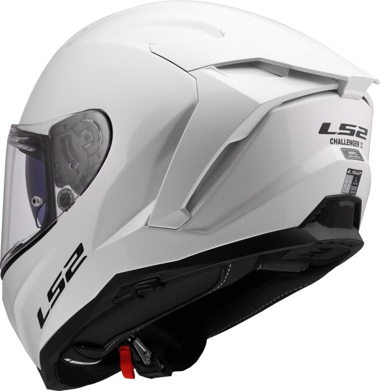 LS2 FF817 Challenger II Helmet Solid White