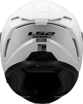 LS2 FF817 Challenger II Helmet Solid White