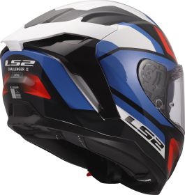 LS2 FF817 Challenger II Viper Helmet white/blue/red