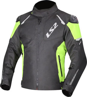 LS2 Zoom Man Jacket - Black/Yellow