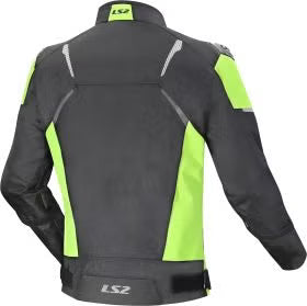 LS2 Zoom Man Jacket - Black/Yellow