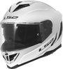 LS2 FF818 Storm III Helmet Solid Gloss White