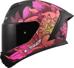LS2 FF820 Rapid III Poppies Helmet