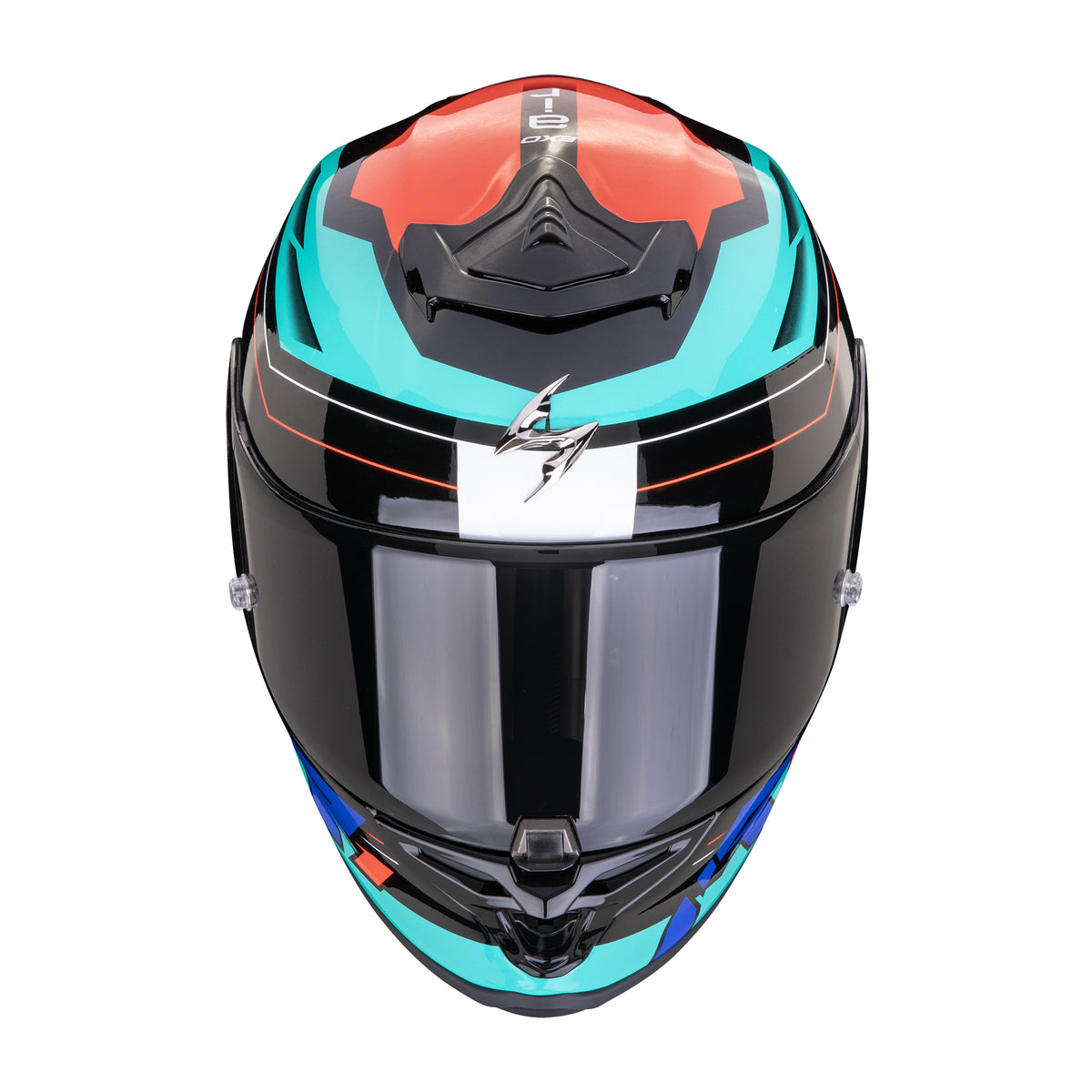 SCORPION EXO-R1 Evo Air Blaze Black-Blue-Red