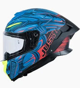 Just1 J-STR Helmet Titan Red / Blue / Black Matte