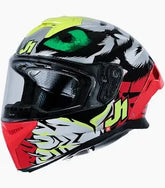 JUST1 J- STR DEMONIC RED YELLOW BLACK GLOSS