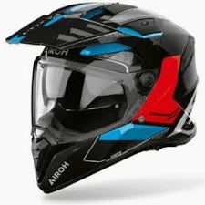 AIROH BANDIT TUNE BLUE/RED GLOSS