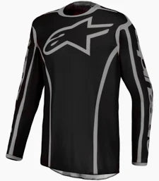 Alpinestars 2027 Fluid Apex V2 Jersey Black/Silver