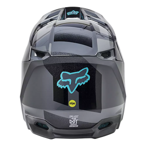 Fox V2 Rkane Helmet Gray/Yellow