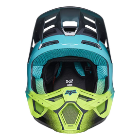 Fox V2 Rkane Helmet Gray/Yellow