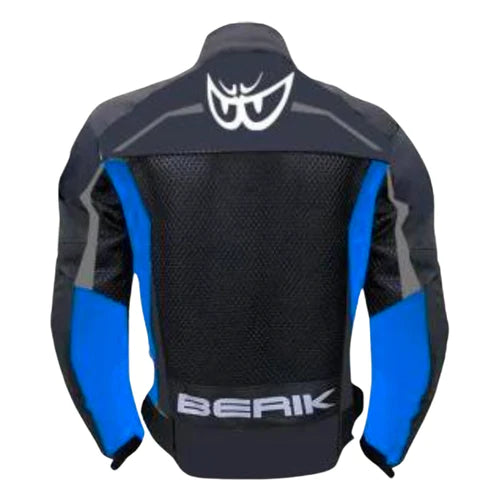 Berik Black/Blue Mesh Jacket