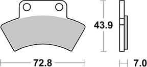 Brake Pads FA232 SBS 717