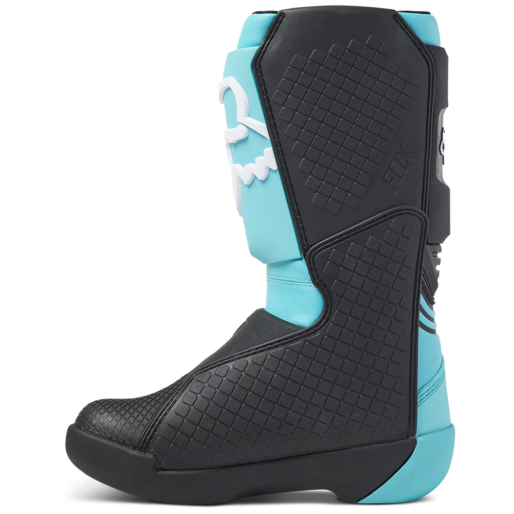 FOX YOUTH COMP BOOTS [TEAL]