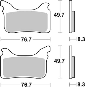 Brake Pads FA405 SBS 842