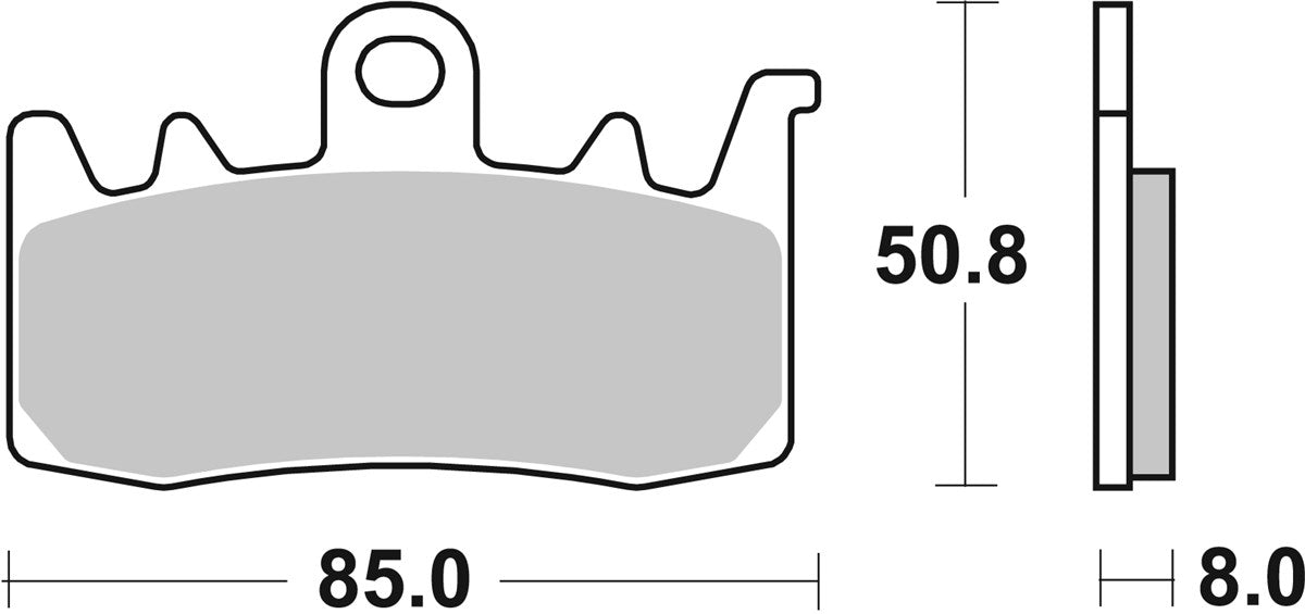 Brake Pads FA630 SBS 900SP