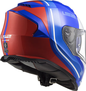 LS2 FF800 SLANT HELMET GLOSS BLU/RED