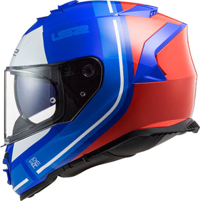 LS2 FF800 SLANT HELMET GLOSS BLU/RED