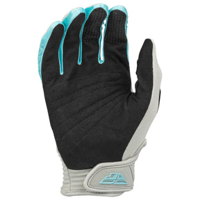 Fly F-16 Youth Gloves (Light Grey/Sky Blue)