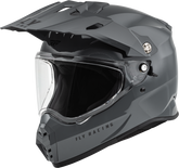 Trekker Solid Grey Helmet