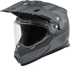 Trekker Solid Grey Helmet
