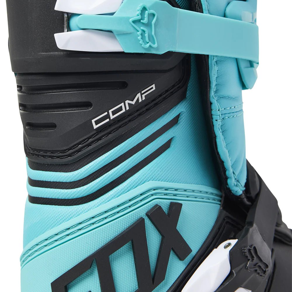 FOX YOUTH COMP BOOTS [TEAL]