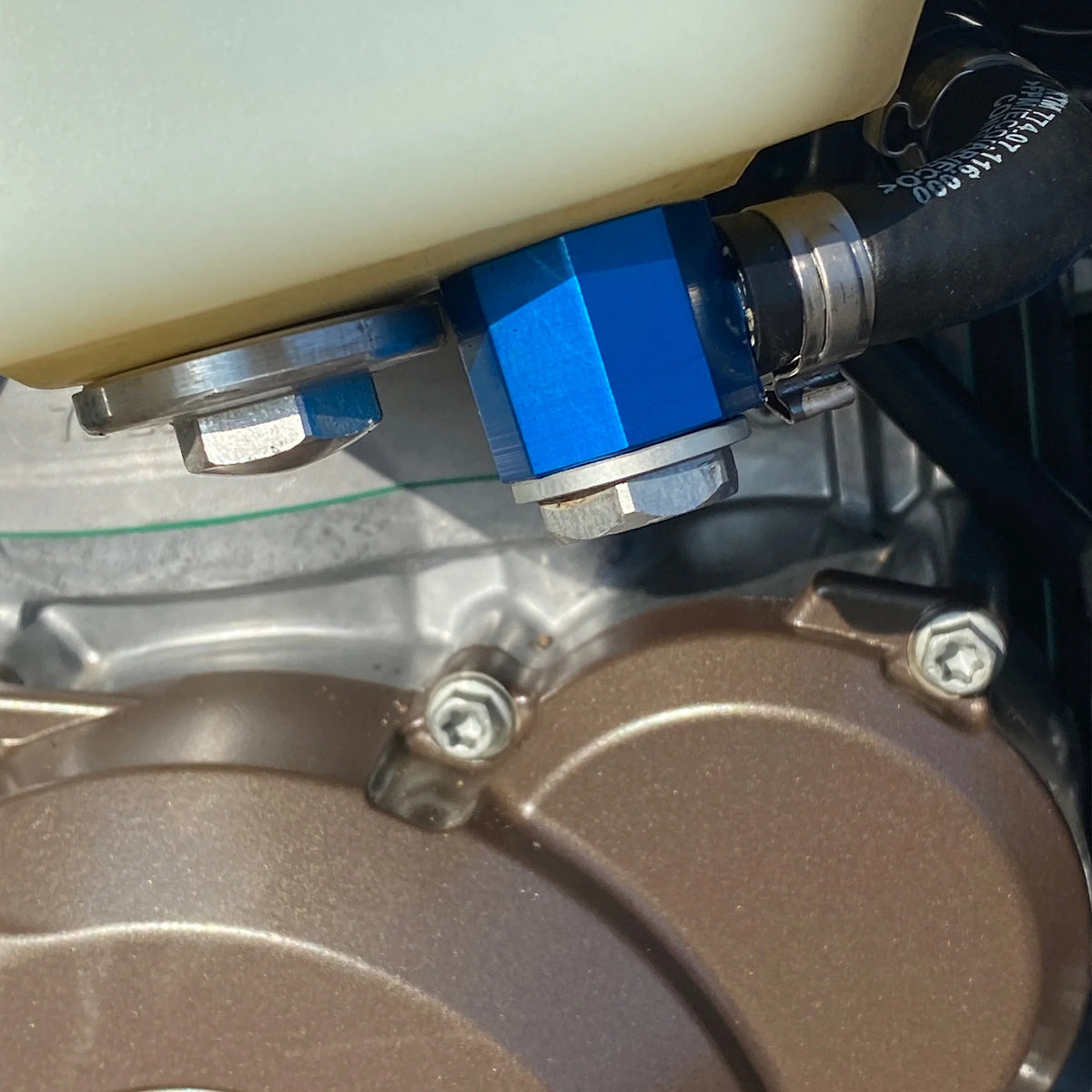 TPI FUEL TANK CONNECTOR BLUE